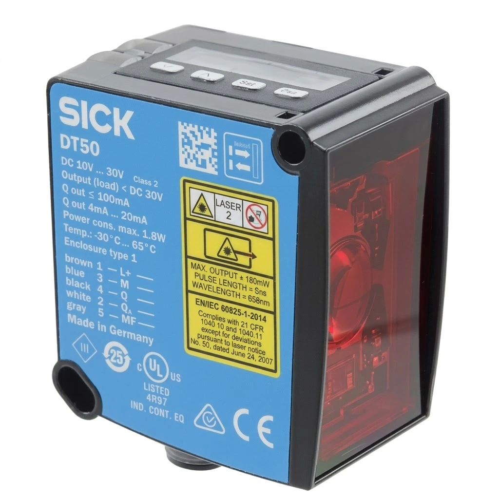 سنسور اندازه‌گیری فاصله لیزری SICK مدل DT50-P1113